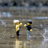 " Dancing in the rain " session