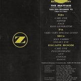 Bass Generator @ Rezerection: Au Revoir , Live @ The Mayfair