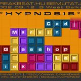 Grasshop live warmup set at Hypnosis01 / 2002.