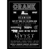 @DJMYSTERYJ #TheCrankTape 5 - Reunion 21/11 @MyystBirmingham
