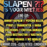 Pyrut vs Frankentek LIVE @ Slapen Is Voor Mietjes