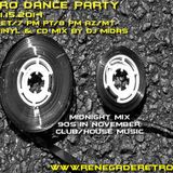 Retro Dance Party 11.15.2014 LIVE on Renegade Retro <renegaderetro.com>
