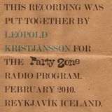 Partyzone Radio Show - February 2010