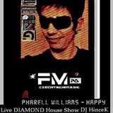 Pharell Williams & DJ HinceK - Happy (Live Diamond House Show) 2014
