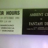 Mariolino After Hours ambient club e fantasy disco