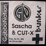 Sascha & Cut-X BunkerLive 23.07.1993
