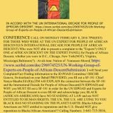 :At-sik-hata :Nation of :Yamassee Moors Fact-Finding for Peoples of African Descent:Conference Call