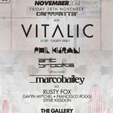 Marco Bailey @ The Gallery, Ministry Of Sound (London) 28-11-2014