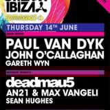 Deadmau5 - Live @ Cream Ibiza, Amnesia, Ibiza, Espanha (14.06.2012)