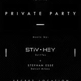 Stiv Hey @ Perfect , Private Party ( Milan )