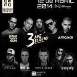 3 Are Legend - Live @ EMPO Awards 6 Anniversary Centro Banamex (Mexico City) 2014.04.12.