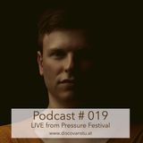 Podcast #019 - Live from Pressure Festival