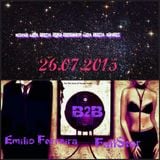 '' Under the same STARS, sharing the same DREAM '' live mix 3milio Ferreira B2B FallStar