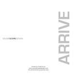 Soundscape Design | Arrive