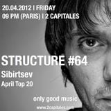 Sibirtsev @ Structure Radio Show#64 Top 20 April v.1