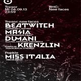 Beatwitch @ BHC: New Faces - Tresor Berlin - 04.09.2013