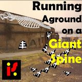 Running Aground On A Giant Spine.