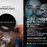 Alex Under @ The Quarry Ibiza Opening Party - Benimussa Park (06.07.2014)