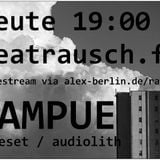 beatrausch.fm radioshow #010 // rampue*LIVEset (Audiolith Rec.)