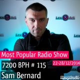 Sam Bernard 7200 BPH # 115 Radio Show on RitmoRadio
