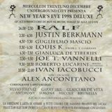 Joe T. Vannelli d.j. (12 orenostop) Underground City 31 dicembre 1997
