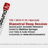 Matthias Springer - Diametral Deep Session @ electrosound.tv 18-11-2014