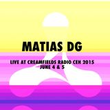 Matias DG @ Creamfields Radio CEH 2015