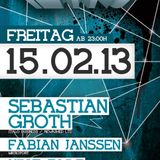 Sebastian Groth @ Freaky Tekkno 15-02-2013