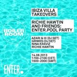 AZARI & III @ ENTER.Villa Pool Party Ibiza 14-08-2013