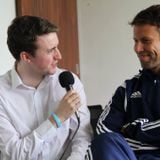 Talking football with Ronny Johnsen