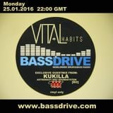 Kukilla - Guest mix for The Vital Habits Show on Bassdrive Radio