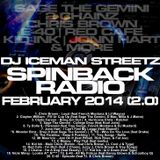 DJ Iceman Streetz - Spinback Radio - 02/19/2014