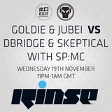 Jubei b2b dBridge b2b Skeptical feat.SP:MC (Exit Records) @ Metalheadz Records Takeover (19.11.2014)