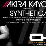 Akira Kayosa - Synthetica 037 ft Joe Berelli Guest Mix on AH.FM