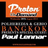 Polheredia & Gebio BANGKOK: Special Guest Paul Lennar @Proton Radio