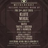 Klute (Commercial Suicide) @ Metalheadz Outlook Festival Warm Up Party, Cross Club Prague (03.07.15)