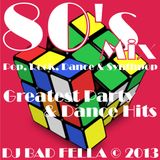 80s-Pop-Rock-SynthPop-NewWave-Party-Mix by DJ BAD FELLA 12.10.2013