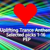 1st selected anthem tunes PEP 16