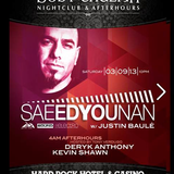 SAEED YOUNAN - Live at BodyEnglish Hardrock Las Vegas March 2013