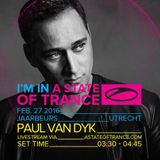 Paul Van Dyk - Live @ A State Of Trance Festival, Mainstage (Utrecht, Netherlands) – 27-FEB-2016