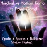 Hardwell vs Mathew Koma vs David Gravell - Apollo x Bulldozer x Sparks (VinyLion Mashup)