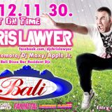 Chris Lawyer - Live @ Bali Disco Bar Zenta Right On Time Party 2012.11.30.