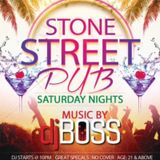 DJ BOSS - LIVE FROM STONE STREET PUB VOLUME 1