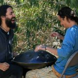 2014-08-24 Peter and Maxime Hand Pan Jam