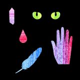 The Cat with the Crystal Plumage