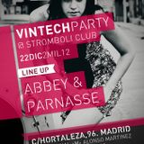 Vintech Dj´s : PARNASSE / STROMBOLI CAFE / MADRID / SPAIN / 22 12 2012