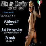 F.Moretti vs Trunk mix et Jad Percussion live performance ! 5 h