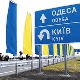 Driving from Kyiv to Odesa (slightly exceeding the speed limit)
