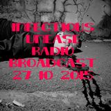 INFECTIOUS UNEASE RADIO BROADCAST_27_10_2015.