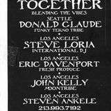 Donald Glaude Recorded Live at Together on January 5th 1996 at Thee Loft in DTLA